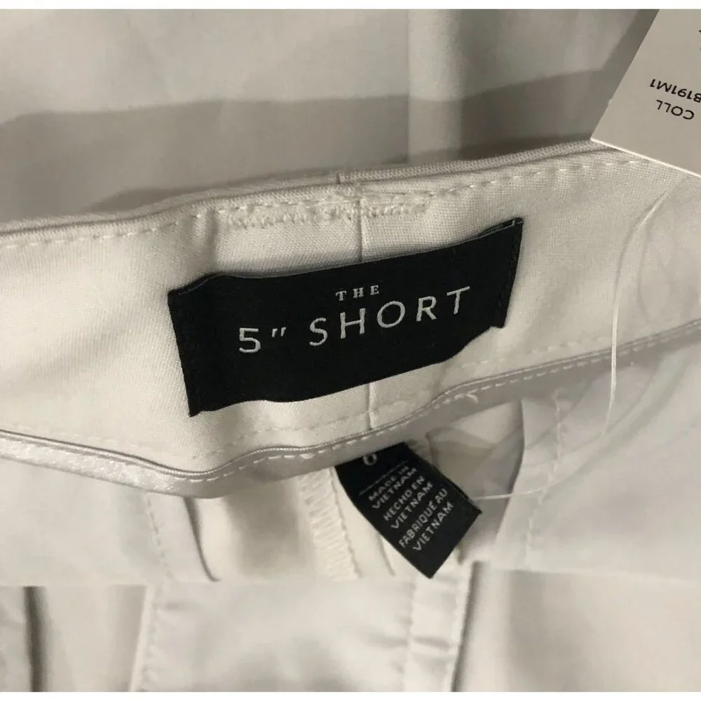 White House Black Market Size 6 Gray Casual Shorts 5" New with Tags - Picture 3 of 7